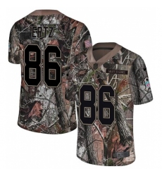 Men's Nike Philadelphia Eagles #86 Zach Ertz Camo Rush Realtree Limited NFL Jersey