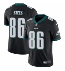 Youth Nike Philadelphia Eagles #86 Zach Ertz Black Alternate Vapor Untouchable Limited Player NFL Jersey