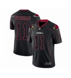 Men's Nike Arizona Cardinals #11 Larry Fitzgerald Limited Lights Out Black Rush NFL