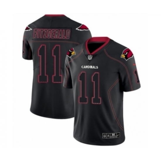 Men's Nike Arizona Cardinals #11 Larry Fitzgerald Limited Lights Out Black Rush NFL Men's Nike Arizona Cardinals #11 Larry Fitzgerald Limited Lights Out Black Rush NFL