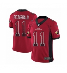 Men's Nike Arizona Cardinals #11 Larry Fitzgerald Limited Red Rush Drift Fashion NFL Jersey