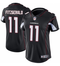 Women's Nike Arizona Cardinals #11 Larry Fitzgerald Black Alternate Vapor Untouchable Limited Player NFL Jersey