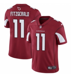 Youth Nike Arizona Cardinals #11 Larry Fitzgerald Red Team Color Vapor Untouchable Limited Player NFL Jersey