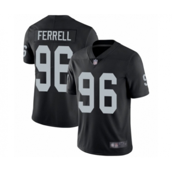 Men's Oakland Raiders #96 Clelin Ferrell Black Team Color Vapor Untouchable Limited Player Football Jersey Men's Oakland Raiders #96 Clelin Ferrell Black Team Color Vapor Untouchable Limited Player Football Jersey