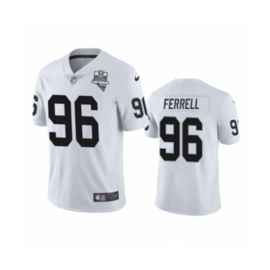 Women's Oakland Raiders #96 Clelin Ferrell White 2020 Inaugural Season Vapor Limited Jersey Women's Oakland Raiders #96 Clelin Ferrell White 2020 Inaugural Season Vapor Limited Jersey