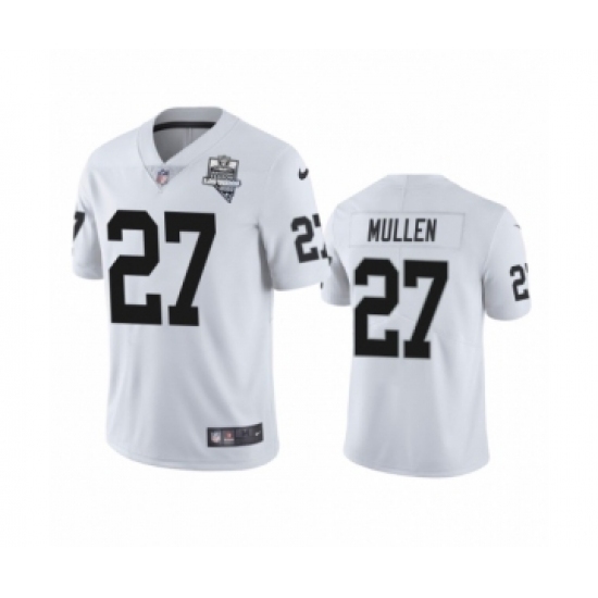 Women's Oakland Raiders #27 Trayvon Mullen White 2020 Inaugural Season Vapor Limited Jersey Women's Oakland Raiders #27 Trayvon Mullen White 2020 Inaugural Season Vapor Limited Jersey