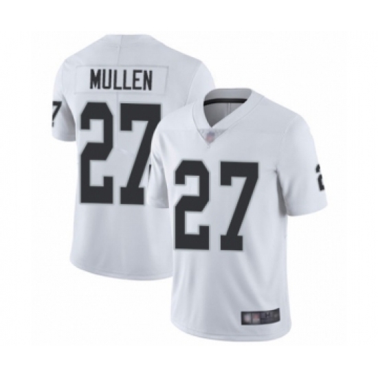 Youth Oakland Raiders #27 Trayvon Mullen White Vapor Untouchable Limited Player Football Jersey Youth Oakland Raiders #27 Trayvon Mullen White Vapor Untouchable Limited Player Football Jersey