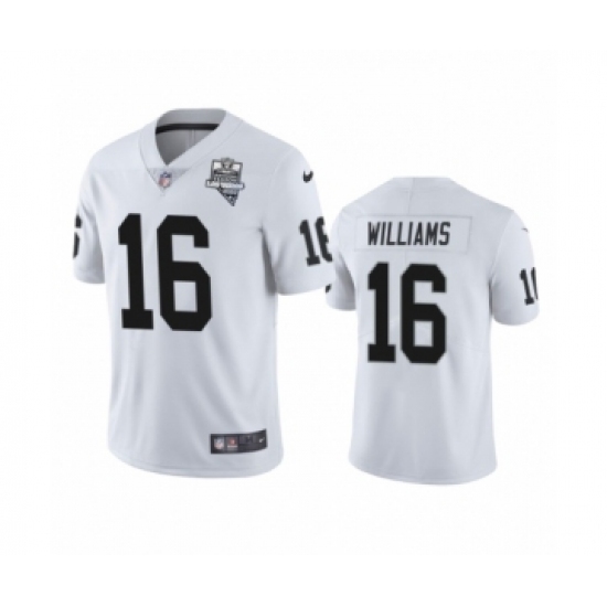 Youth Oakland Raiders #16 Tyrell Williams White 2020 Inaugural Season Vapor Limited Jersey Youth Oakland Raiders #16 Tyrell Williams White 2020 Inaugural Season Vapor Limited Jersey