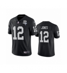 Women's Oakland Raiders #12 Zay Jones Black 2020 Inaugural Season Vapor Limited Jersey