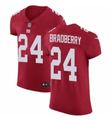 Nike New York Giants #24 James Bradberry Red Alternate Men's Stitched NFL New Elite Jersey