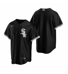 Men's Nike Chicago White Sox Blank Black Alternate Stitched Baseball Jersey