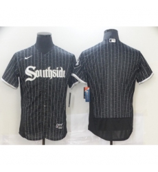 Men's Nike Chicago White Sox Southside Blank Black Authentic Stitched Jersey