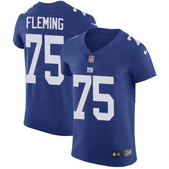 Nike New York Giants #75 Cameron Fleming Royal Blue Team Color Men's Stitched NFL Vapor Untouchable Elite Jersey Nike New York Giants #75 Cameron Fleming Royal Blue Team Color Men's Stitched NFL Vapor Untouchable Elite Jersey