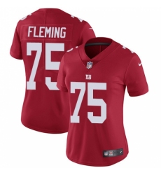 Women's New York Giants #75 Cameron Fleming Red Alternate Stitched Vapor Untouchable Limited Jersey Women's New York Giants #75 Cameron Fleming Red Alternate Stitched Vapor Untouchable Limited Jersey