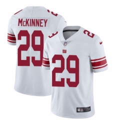 Men's New York Giants #29 Xavier McKinney White Stitched Vapor Untouchable Limited Jersey