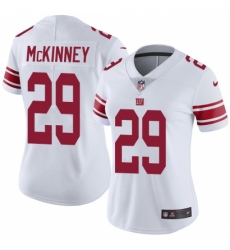 Women's New York Giants #29 Xavier McKinney White Stitched Vapor Untouchable Limited Jersey