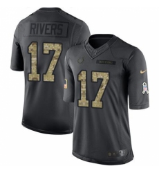 Youth Nike Indianapolis Colts #17 Philip Rivers Black Stitched NFL Limited 2016 Salute to Service Jersey Youth Nike Indianapolis Colts #17 Philip Rivers Black Stitched NFL Limited 2016 Salute to Service Jersey