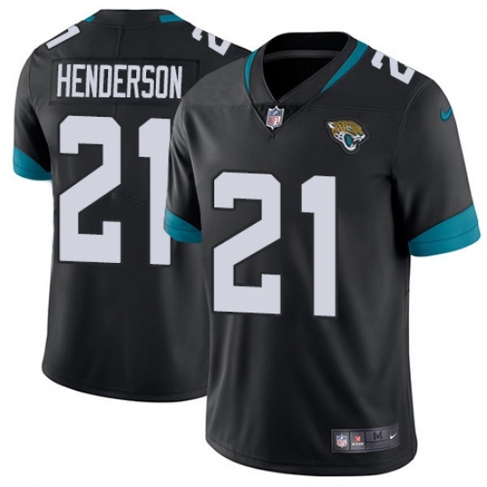 Youth Jacksonville Jaguars #21 C.J. Henderson Black Team Color Stitched Vapor Untouchable Limited Jersey Youth Jacksonville Jaguars #21 C.J. Henderson Black Team Color Stitched Vapor Untouchable Limited Jersey