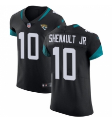 Men's Jacksonville Jaguars #10 Laviska Shenault Jr. Black Team Color Stitched Vapor Untouchable Elite Jersey