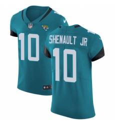 Men's Jacksonville Jaguars #10 Laviska Shenault Jr. Teal Green Alternate Stitched New Elite Jersey
