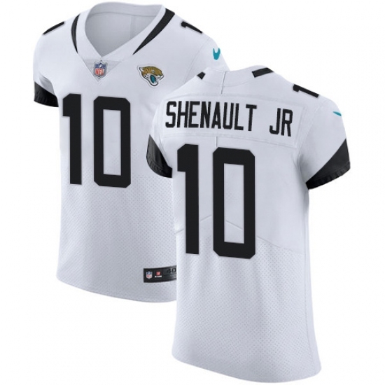 Men's Jacksonville Jaguars #10 Laviska Shenault Jr. White Stitched New Elite Jersey Men's Jacksonville Jaguars #10 Laviska Shenault Jr. White Stitched New Elite Jersey