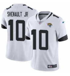 Men's Jacksonville Jaguars #10 Laviska Shenault Jr. White Stitched Vapor Untouchable Limited Jersey