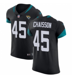 Men's Jacksonville Jaguars #45 K'Lavon Chaisson Black Team Color Stitched NFL Vapor Untouchable Elite Jersey