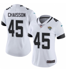 Women's Jacksonville Jaguars #45 K'Lavon Chaisson White Stitched NFL Vapor Untouchable Limited Jersey Women's Jacksonville Jaguars #45 K'Lavon Chaisson White Stitched NFL Vapor Untouchable Limited Jersey