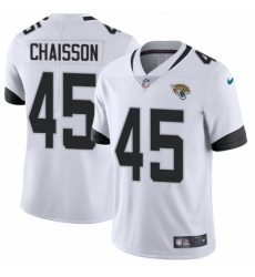 Youth Jacksonville Jaguars #45 K'Lavon Chaisson White Stitched NFL Vapor Untouchable Limited Jersey