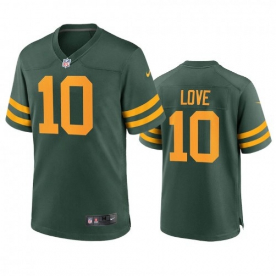 Men's Green Bay Packers #10 Jordan Love Nike Alternate Game Player NFL Jersey - Green Men's Green Bay Packers #10 Jordan Love Nike Alternate Game Player NFL Jersey - Green