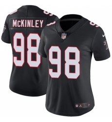 Women's Nike Atlanta Falcons #98 Takkarist McKinley Black Alternate Vapor Untouchable Limited Player NFL Jersey Women's Nike Atlanta Falcons #98 Takkarist McKinley Black Alternate Vapor Untouchable Limited Player NFL Jersey