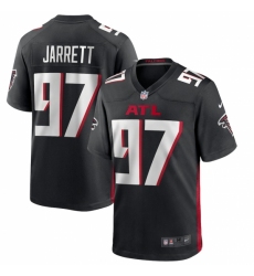 Men's Atlanta Falcons #97 Grady Jarrett Nike Black Game Jersey