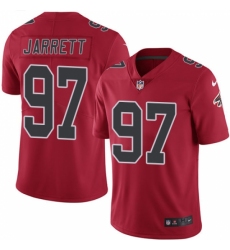 Youth Nike Atlanta Falcons #97 Grady Jarrett Limited Red Rush Vapor Untouchable NFL Jersey