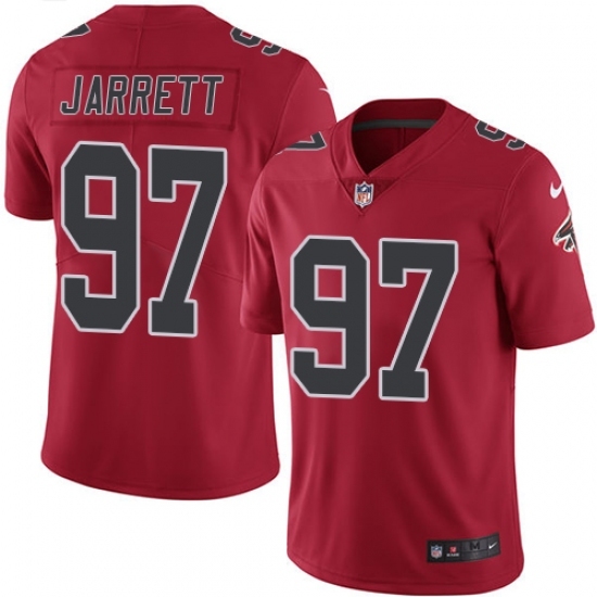 Youth Nike Atlanta Falcons #97 Grady Jarrett Limited Red Rush Vapor Untouchable NFL Jersey Youth Nike Atlanta Falcons #97 Grady Jarrett Limited Red Rush Vapor Untouchable NFL Jersey