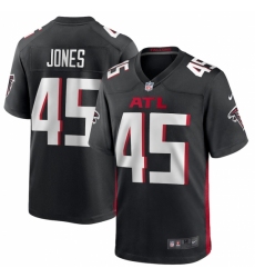 Men's Atlanta Falcons #45 Deion Jones Nike Black Game Player Jersey Men's Atlanta Falcons #45 Deion Jones Nike Black Game Player Jersey
