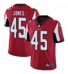 Men's Nike Atlanta Falcons #45 Deion Jones Red Team Color Vapor Untouchable Limited Player NFL Jersey