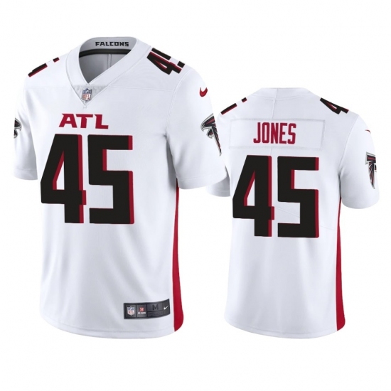 Nike Atlanta Falcons #45 Deion Jones Men's White 2020 Vapor Untouchable Limited NFL Jersey Nike Atlanta Falcons #45 Deion Jones Men's White 2020 Vapor Untouchable Limited NFL Jersey