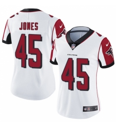 Women's Nike Atlanta Falcons #45 Deion Jones White Vapor Untouchable Limited Player NFL Jersey Women's Nike Atlanta Falcons #45 Deion Jones White Vapor Untouchable Limited Player NFL Jersey