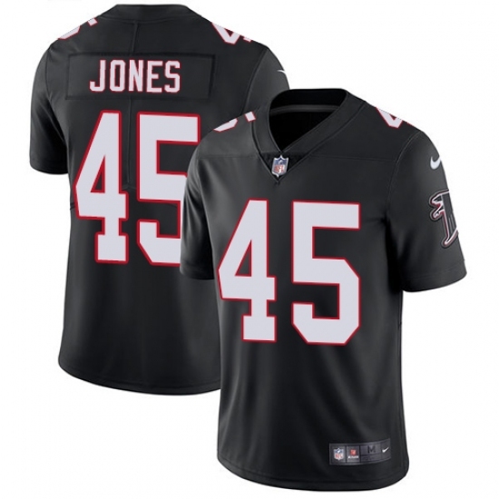 Youth Nike Atlanta Falcons #45 Deion Jones Black Alternate Vapor Untouchable Limited Player NFL Jersey Youth Nike Atlanta Falcons #45 Deion Jones Black Alternate Vapor Untouchable Limited Player NFL Jersey