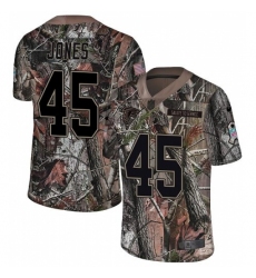 Youth Nike Atlanta Falcons #45 Deion Jones Limited Camo Rush Realtree NFL Jersey