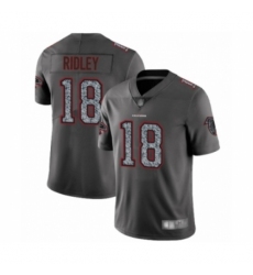 Men's Atlanta Falcons #18 Calvin Ridley Limited Gray Static Fashion Football Jersey Men's Atlanta Falcons #18 Calvin Ridley Limited Gray Static Fashion Football Jersey