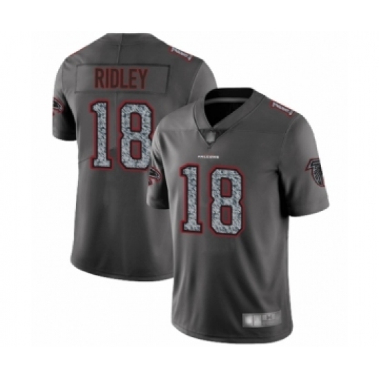Men's Atlanta Falcons #18 Calvin Ridley Limited Gray Static Fashion Football Jersey Men's Atlanta Falcons #18 Calvin Ridley Limited Gray Static Fashion Football Jersey