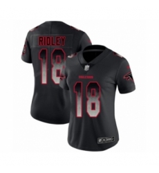 Women's Atlanta Falcons #18 Calvin Ridley Limited Black Smoke Fashion Football Jersey Women's Atlanta Falcons #18 Calvin Ridley Limited Black Smoke Fashion Football Jersey