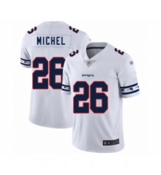 Men's New England Patriots #26 Sony Michel White Team Logo Fashion Limited Football Jersey Men's New England Patriots #26 Sony Michel White Team Logo Fashion Limited Football Jersey