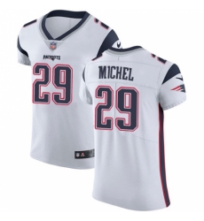 Men's Nike New England Patriots #29 Sony Michel White Vapor Untouchable Elite Player NFL Jersey Men's Nike New England Patriots #29 Sony Michel White Vapor Untouchable Elite Player NFL Jersey