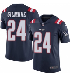 Men's Nike New England Patriots #24 Stephon Gilmore Limited Navy Blue Rush Vapor Untouchable NFL Jersey Men's Nike New England Patriots #24 Stephon Gilmore Limited Navy Blue Rush Vapor Untouchable NFL Jersey