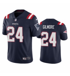 Nike New England Patriots #24 Stephon Gilmore Men's Navy 2020 Vapor Limited Jersey