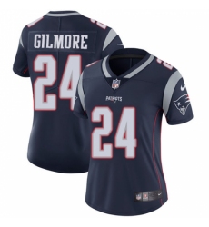Women's Nike New England Patriots #24 Stephon Gilmore Navy Blue Team Color Vapor Untouchable Limited Player NFL Jersey Women's Nike New England Patriots #24 Stephon Gilmore Navy Blue Team Color Vapor Untouchable Limited Player NFL Jersey