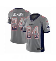 Youth Nike New England Patriots #24 Stephon Gilmore Limited Gray Rush Drift Fashion NFL Jersey Youth Nike New England Patriots #24 Stephon Gilmore Limited Gray Rush Drift Fashion NFL Jersey