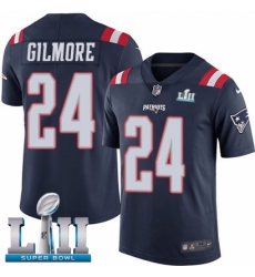 Youth Nike New England Patriots #24 Stephon Gilmore Limited Navy Blue Rush Vapor Untouchable Super Bowl LII NFL Jersey Youth Nike New England Patriots #24 Stephon Gilmore Limited Navy Blue Rush Vapor Untouchable Super Bowl LII NFL Jersey